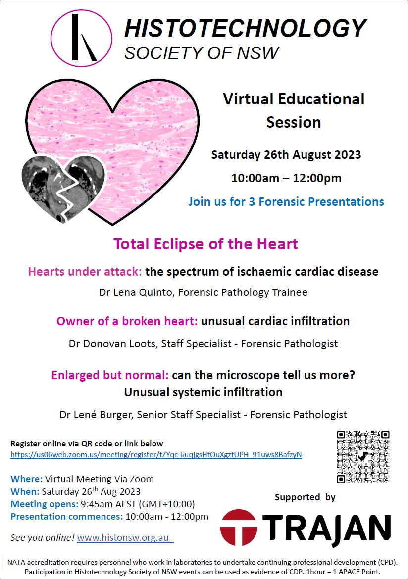 WEBINAR Saturday 26th August – Total Eclipse of the Heart – 3 x Forensics Presentations