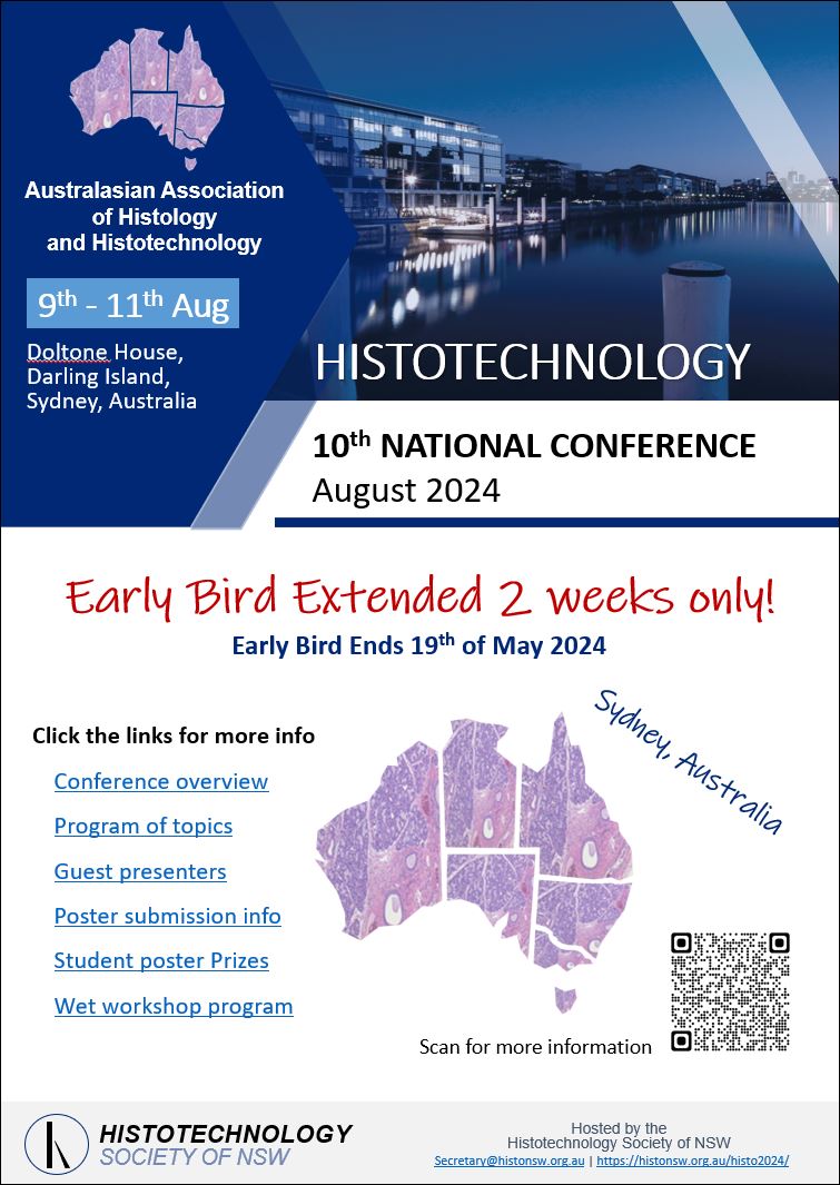 EARLY BIRD Extended 2 weeks until 19th of MAY: 10th National Conference Sydney 2024
